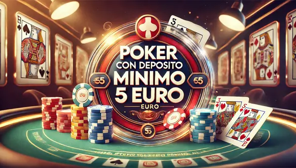 poker con deposito minimo 5 euro